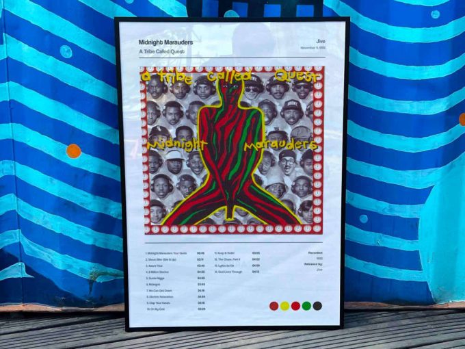 A Tribe Called Quest &Quot;Midnight Marauders&Quot; Album Cover Poster #5 2