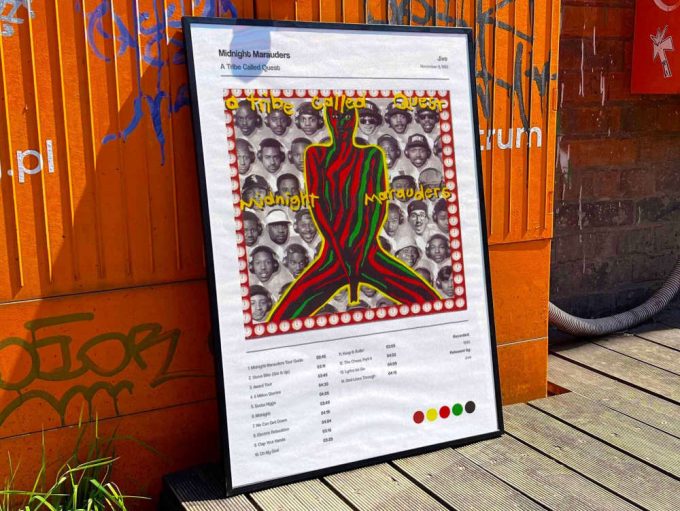 A Tribe Called Quest &Quot;Midnight Marauders&Quot; Album Cover Poster #5 3