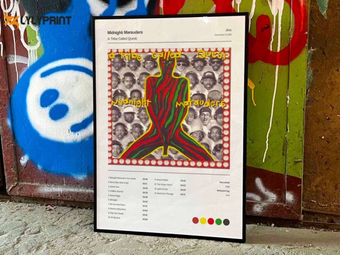 A Tribe Called Quest &Amp;Quot;Midnight Marauders&Amp;Quot; Album Cover Poster #5 1