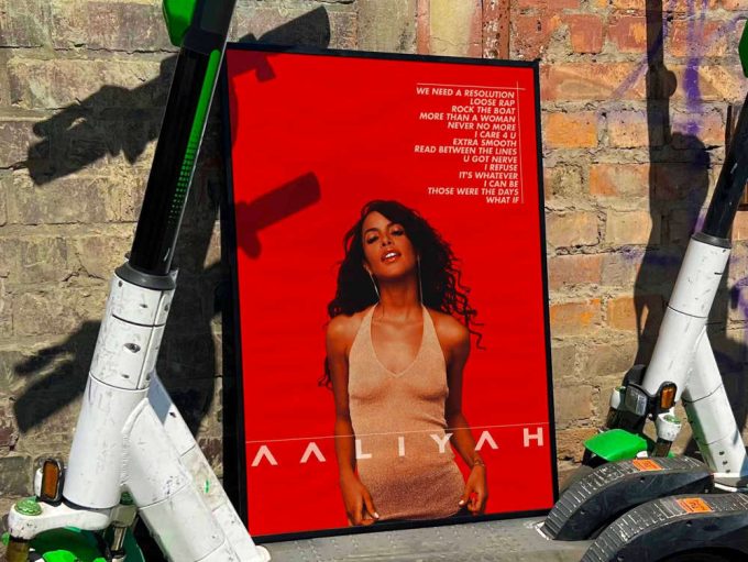 Aaliyah &Quot;Aaliyah&Quot; Album Cover Poster #Fac 2