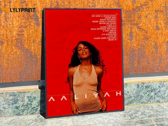 Aaliyah &Amp;Quot;Aaliyah&Amp;Quot; Album Cover Poster #Fac 1