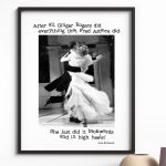 After all Ginger Rogers could do everything Fred Astaire could only backwards and in high heels Poster