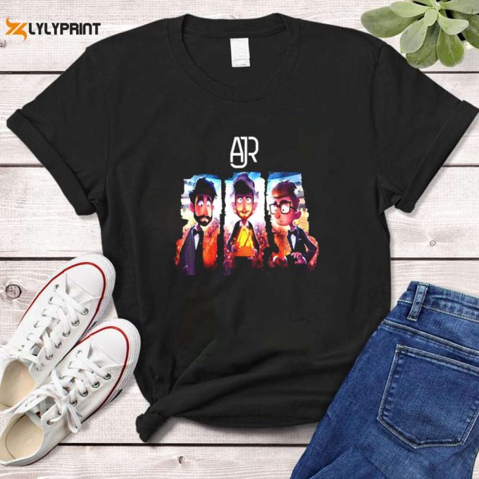 Ajr Members Chibi Shirt Ajr Band Graphic Shirt Ajr The Click Galaxy Shirt Ajr Band Tour 2024 Shirt Ajr Band Fan Gift Shirt Ajr Shirt 1