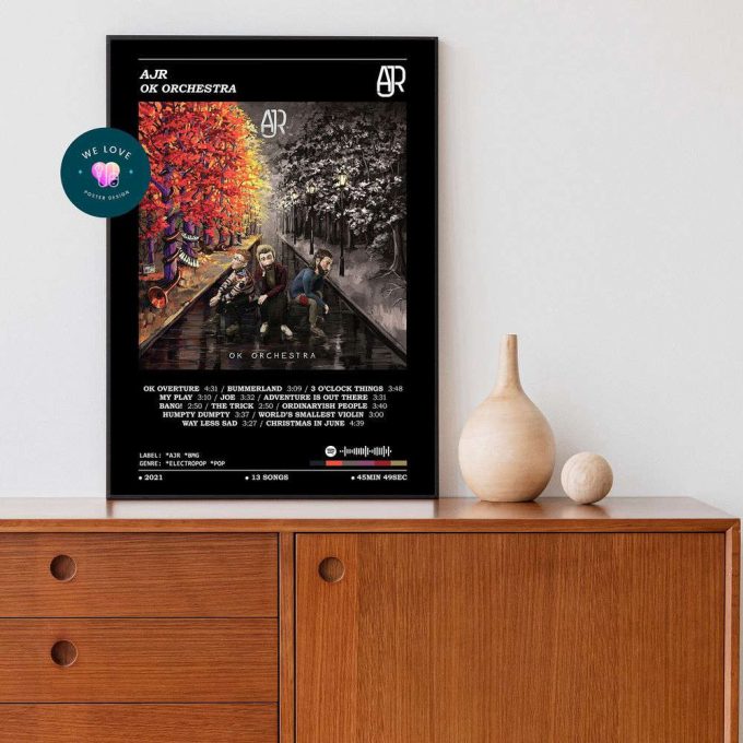 Ajr - Ok Orchestra Album Poster / Ajr Poster / Album Cover Poster 2