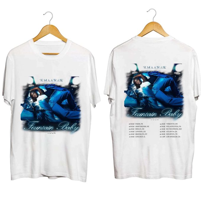 Amaarae Fountain Baby Tour 2024 Fan Shirt - Concert Shirt 2