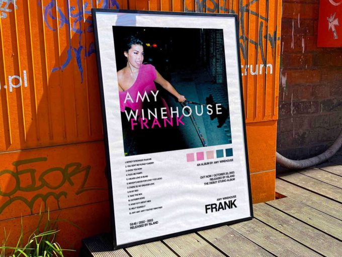 Amy Winehouse &Quot;Frank&Quot; Album Cover Poster #2 Alt Ver 2