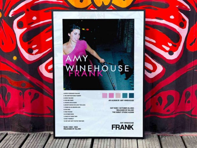 Amy Winehouse &Quot;Frank&Quot; Album Cover Poster #2 Alt Ver 3