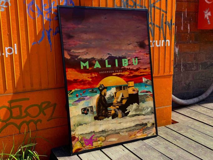 Anderson Paak &Quot;Malibu&Quot; Album Cover Poster #Fac 3