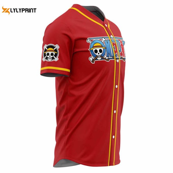 Anime Shirt, Custom Baseball Jersey, Pirates Anime Shirt 2