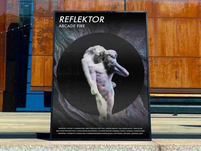 Arcade Fire &Quot;Reflektor&Quot; Album Cover Poster #Fac 2