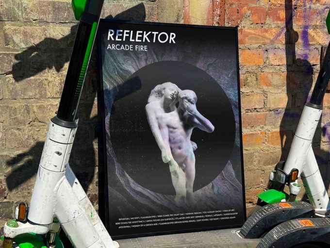 Arcade Fire &Quot;Reflektor&Quot; Album Cover Poster #Fac 3