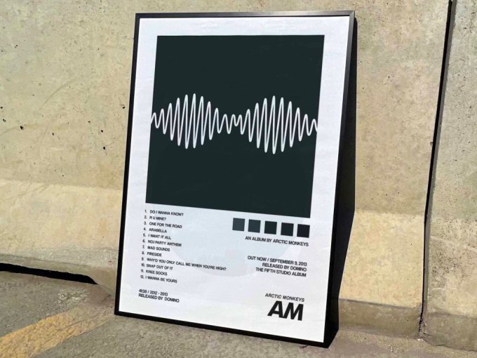 Arctic Monkeys &Quot;Am&Quot; Album Cover Poster 3