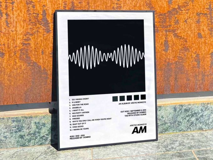 Arctic Monkeys &Quot;Am&Quot; Album Cover Poster 8