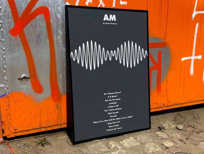 Arctic Monkeys &Quot;Am&Quot; Album Cover Poster 6