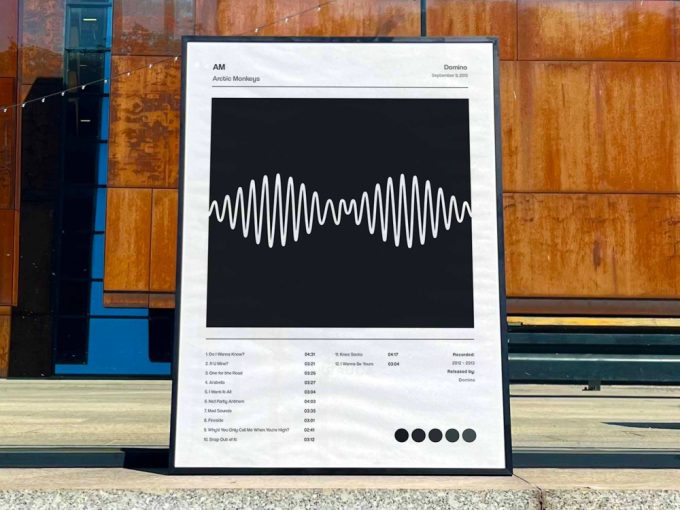 Arctic Monkeys “Am” Album Cover Poster