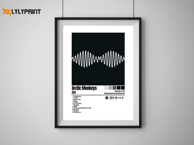 Arctic Monkeys Poster Am | Album Cover Poster 1