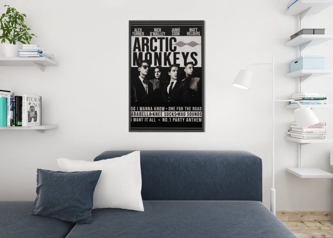 Arctic Monkeys Poster, Vintage Poster 5