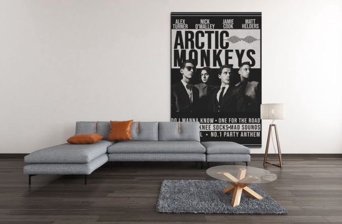 Arctic Monkeys Poster, Vintage Poster 3