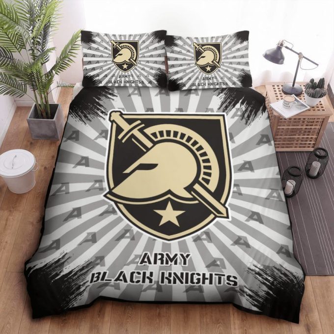 Army Black Knights Duvet Cover Bedding Set Gift For Fans 2024 Bd025 2