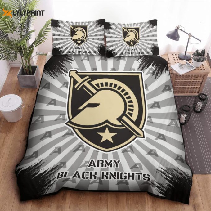 Army Black Knights Duvet Cover Bedding Set Gift For Fans 2024 Bd025 1