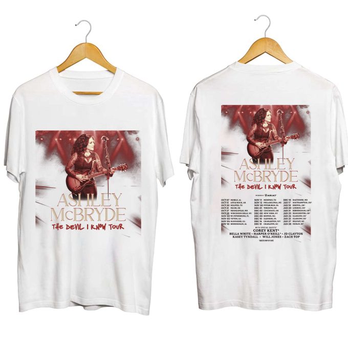 Get Your Ashley Mcbryde The Devil I Know Tour 2023 Shirt Now! 3
