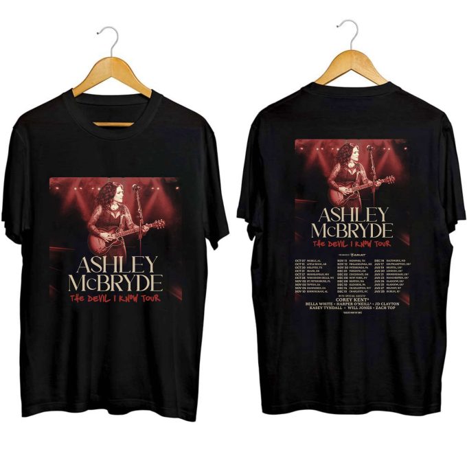 Get Your Ashley Mcbryde The Devil I Know Tour 2023 Shirt Now! 1