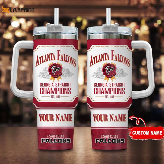 Atlanta Falcons Personalized The World’s No 1 Football Team Nfl Jim Beam 40Oz Stanley Tumbler 1