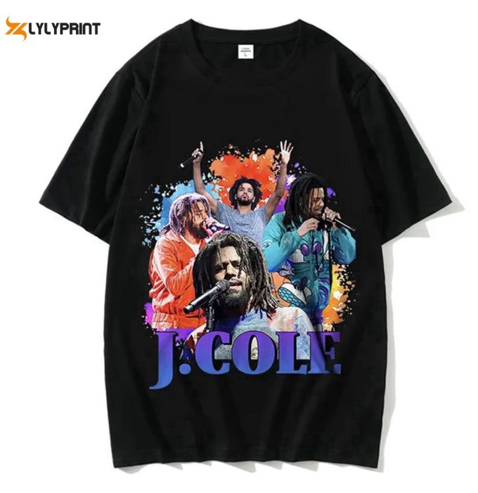 Authentic J Cole Rapper T-Shirt: Hip Hop Music Shirt For Men &Amp;Amp; Women 1