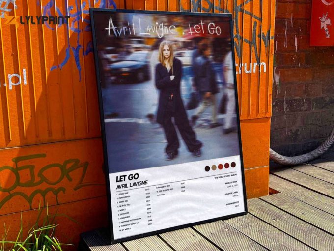 Avril Lavigne &Amp;Quot;Let Go&Amp;Quot; Album Cover Poster #6 1