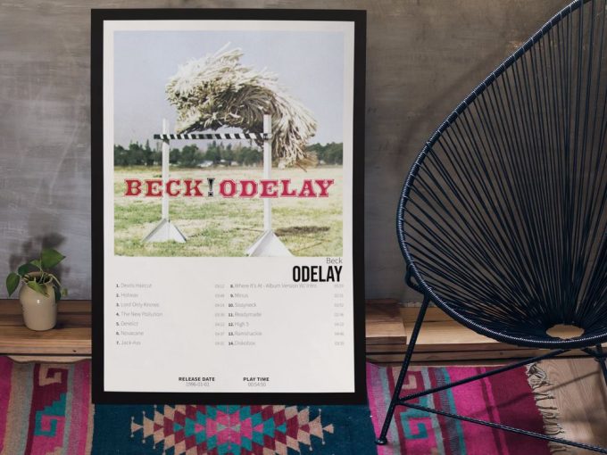 Beck - Odelay | Album Cover Poster For Wall Art 2