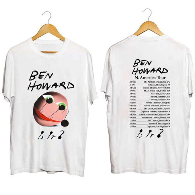 Ben Howard Is It North American 2023 Tour Shirt, Ben Howard 2023 Concert Shirt, Ben Howard Is It Tour Shirt For Fan 1