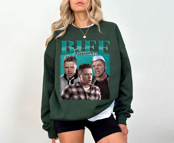 Biff Tannen T-Shirt Biff Tannen Shirt Biff Tannen Tees Biff Tannen Sweater Retro T-Shirt Trendy Sweatshirt 4