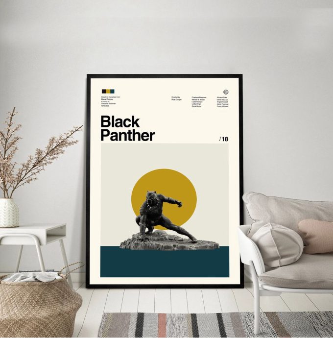 Black Panther Movie Poster - Marvel Poster 3
