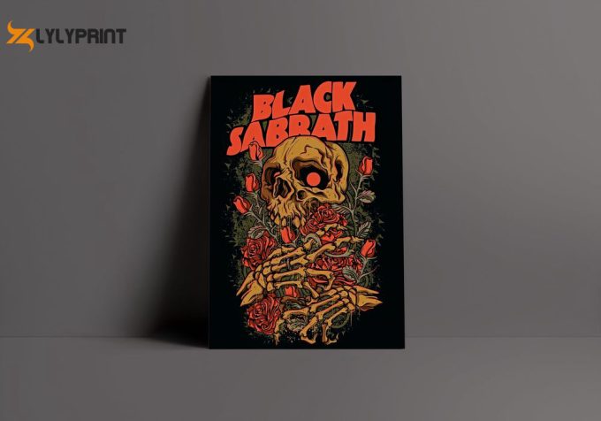 Black Sabbath Poster | Vintage Music Poster 1