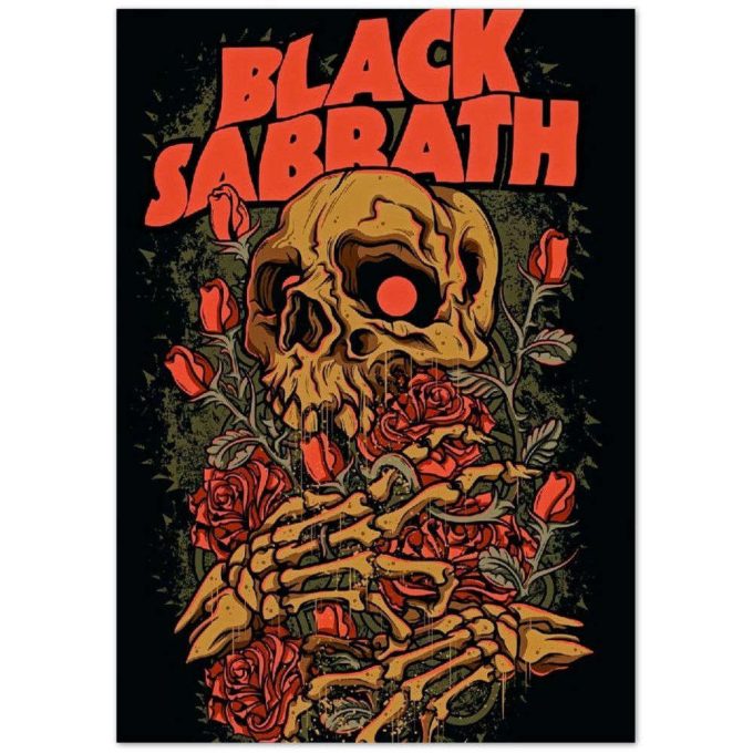 Black Sabbath Poster | Vintage Music Poster 2