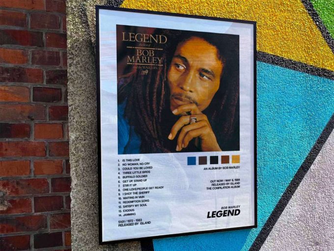 Bob Marley &Quot;Legend&Quot; Album Cover Poster #2 2