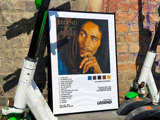 Bob Marley &Quot;Legend&Quot; Album Cover Poster #2 3