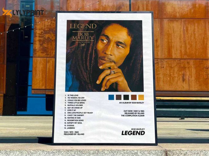 Bob Marley &Amp;Quot;Legend&Amp;Quot; Album Cover Poster #2 1