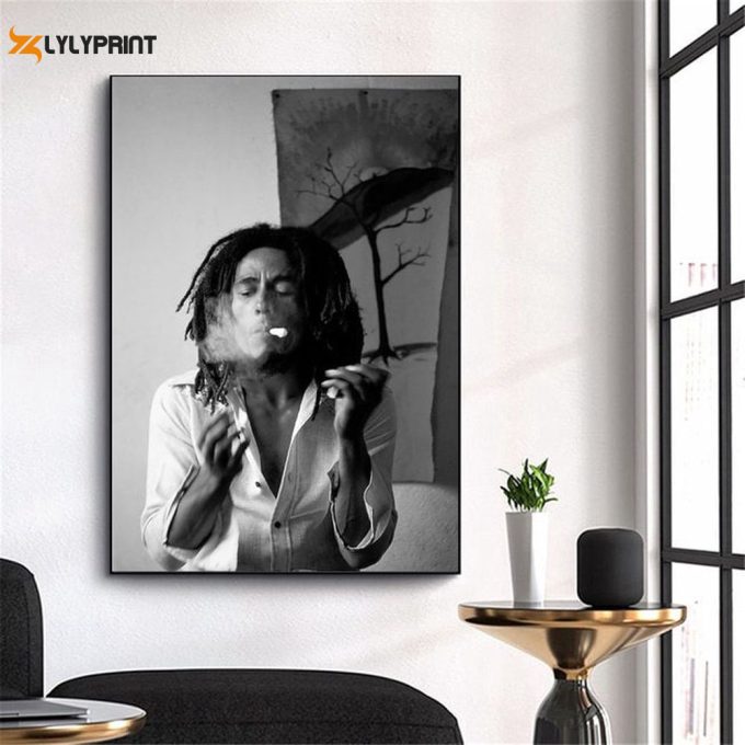 Bob Marley Poster Music Poster Wall Art Decor Home 2