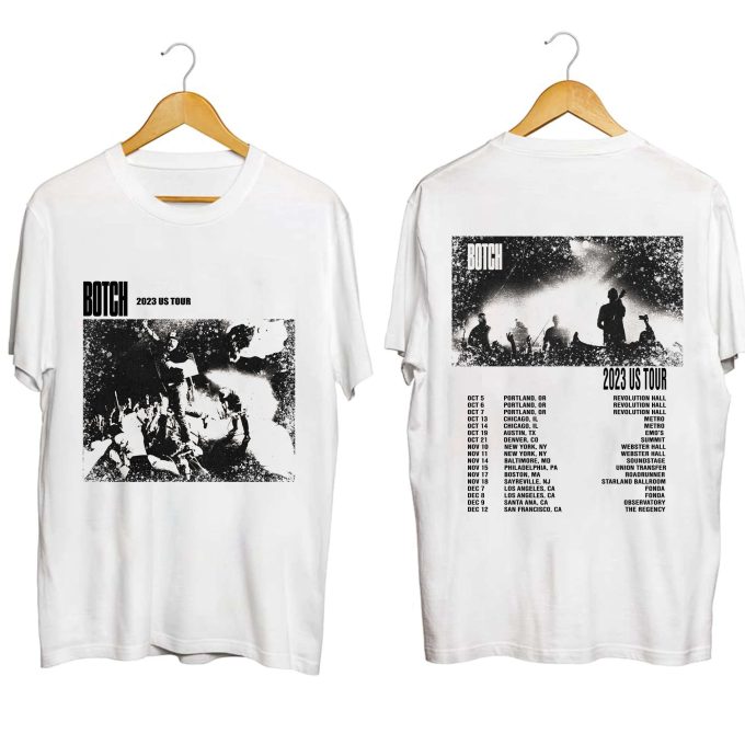 Botch 2023 Us Tour Fan Shirt - Official Band Merchandise 2