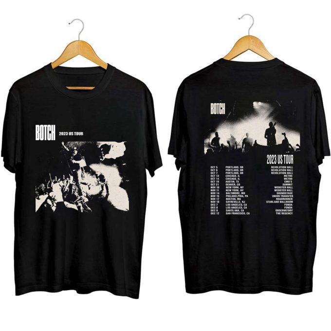 Botch 2023 Us Tour Fan Shirt - Official Band Merchandise 1