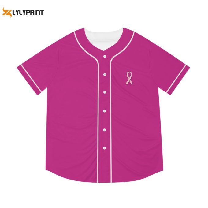 Breast Cancer Awareness Baseball Jersey 1
