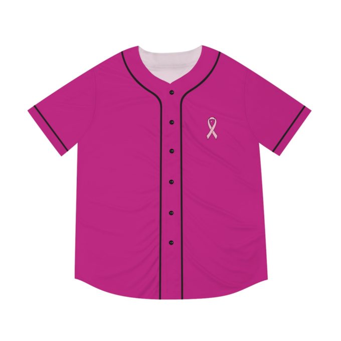 Breast Cancer Awareness Baseball Jersey 6