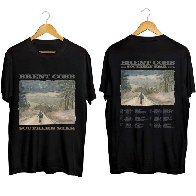 Brent Cobb Southern Star 2023 Tour Shirt - Official Fan Concert &Amp; Country Music Merch 2