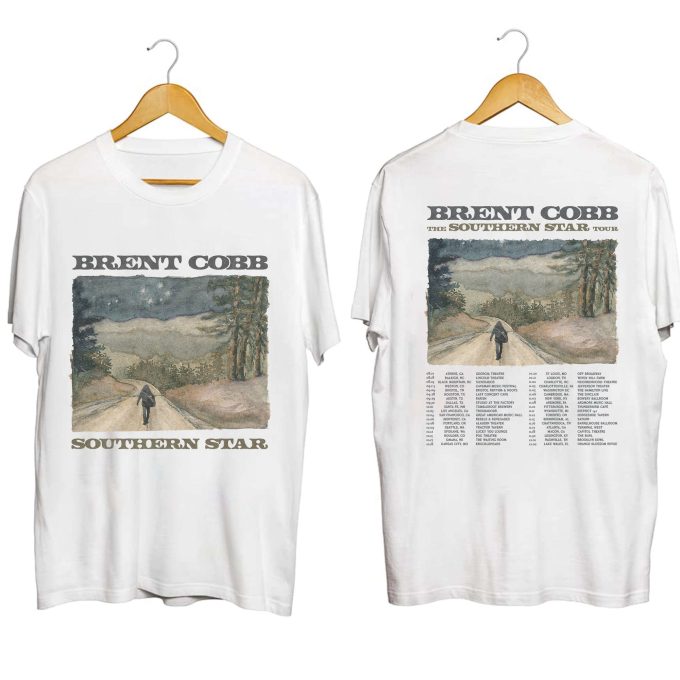 Brent Cobb Southern Star 2023 Tour Shirt - Official Fan Concert &Amp;Amp; Country Music Merch 1