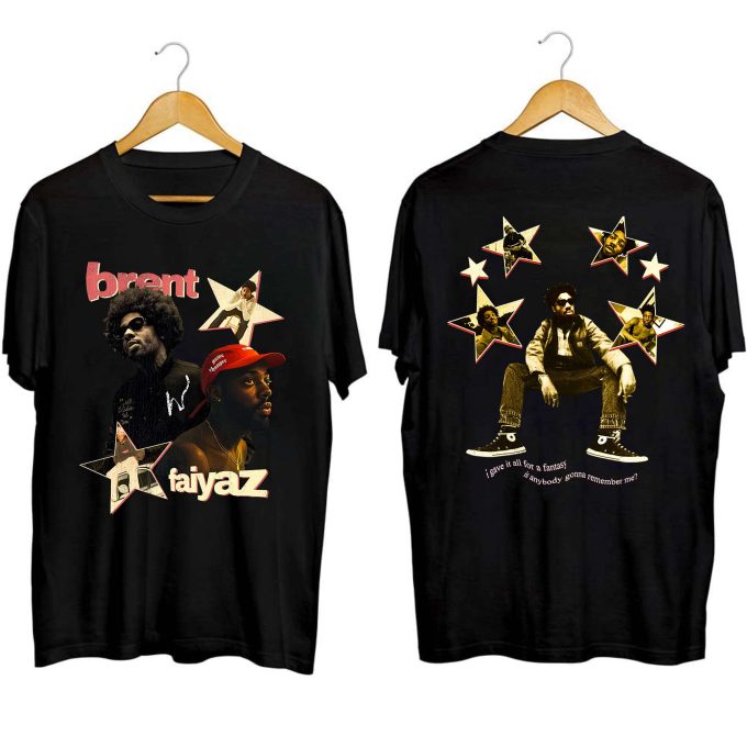 Brent Faiyaz It'S A Wasteland Tour 2023 Shirt, Brent Faiyaz Fan Shirt, Brent Faiyaz 2023 Concert Shirt, It'S A Wasteland Concert Shirt 1