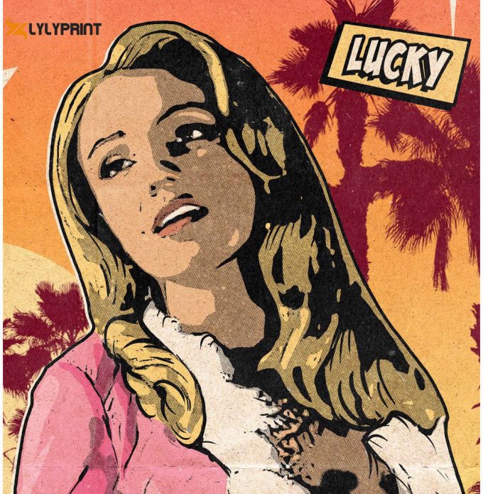 Britney Spears - Lucky Vintage Comic Cover Poster 1