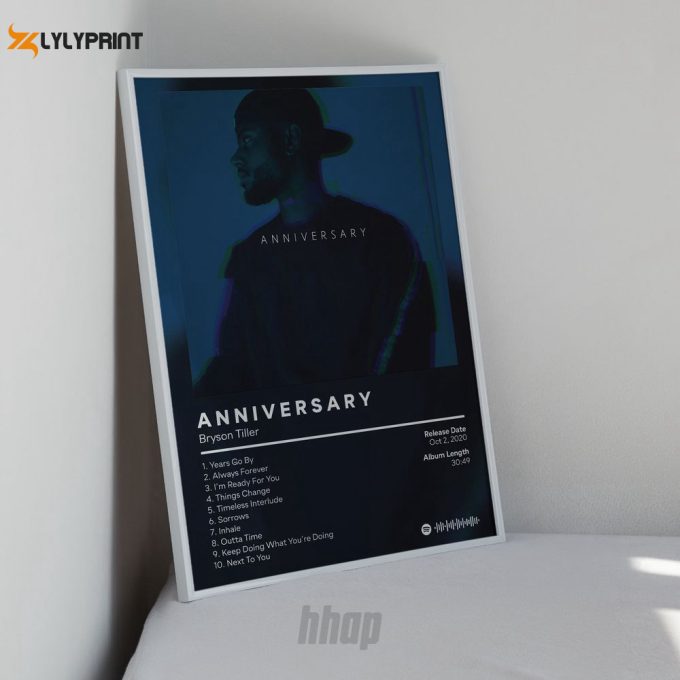 Bryson Tiller - Anniversary - Album Cover Poster 2