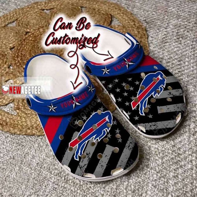 Buffalo Bills Crocs Customized Clogs 2