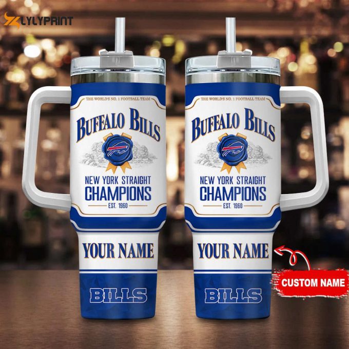 Buffalo Bills Personalized The World’s No 1 Football Team Nfl Jim Beam 40Oz Stanley Tumbler 1